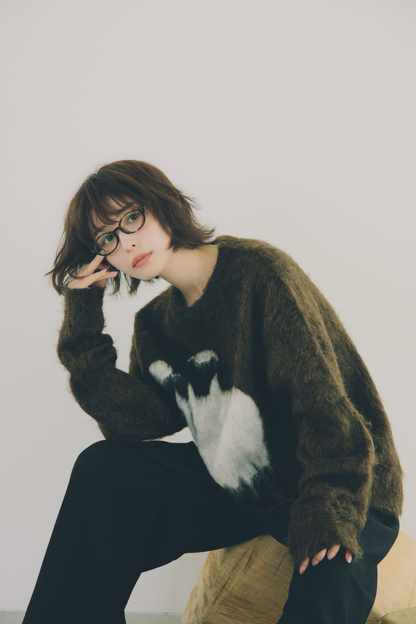 SHEEP SHAGGY KNIT