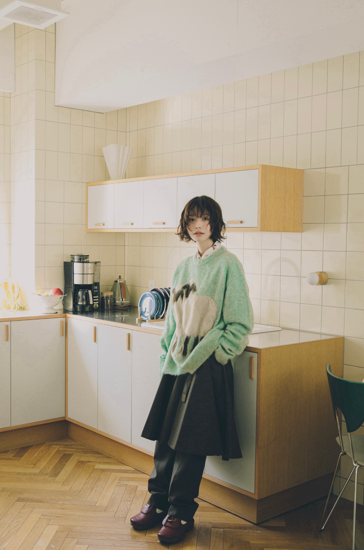 SHEEP SHAGGY KNIT