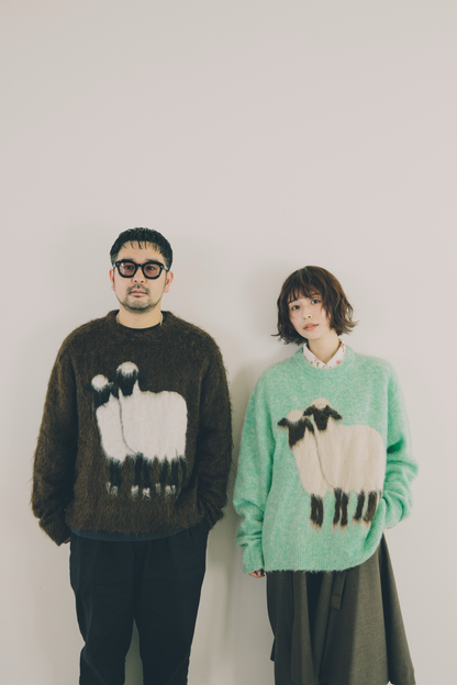 SHEEP SHAGGY KNIT