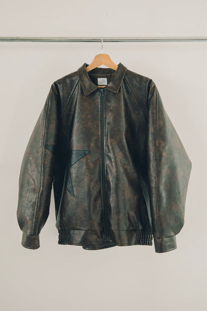 ECO LEATHER STAR JACKET