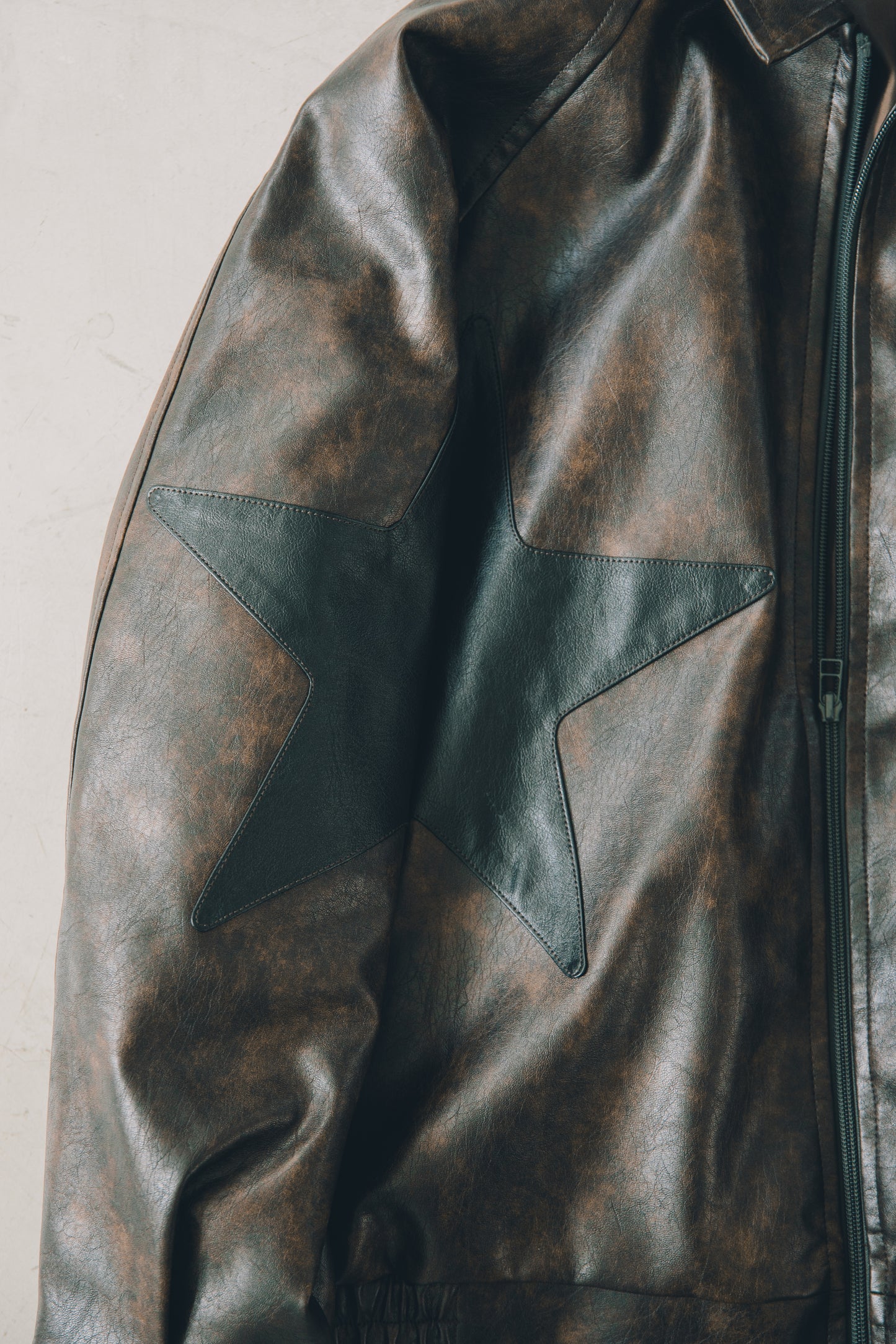 ECO LEATHER STAR JACKET