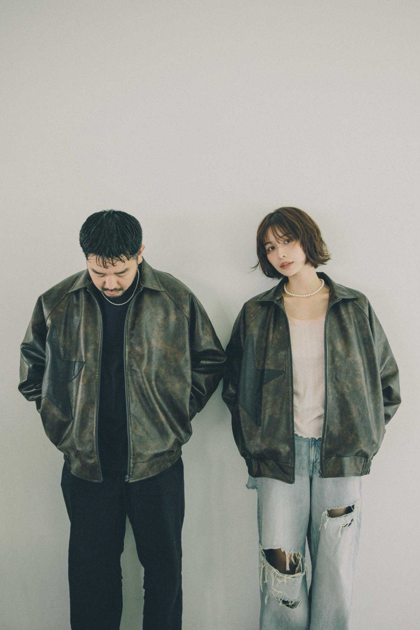 ECO LEATHER STAR JACKET